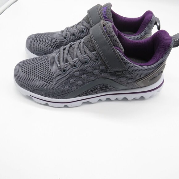 Propét Women's Stability Mesh Sneakers Gray & Purple Size 8 NEW - Picture 6 of 7